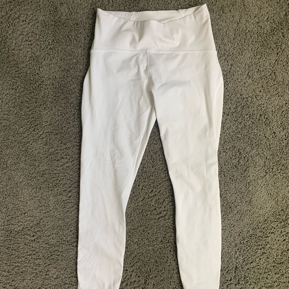 NEW white lululemon pants